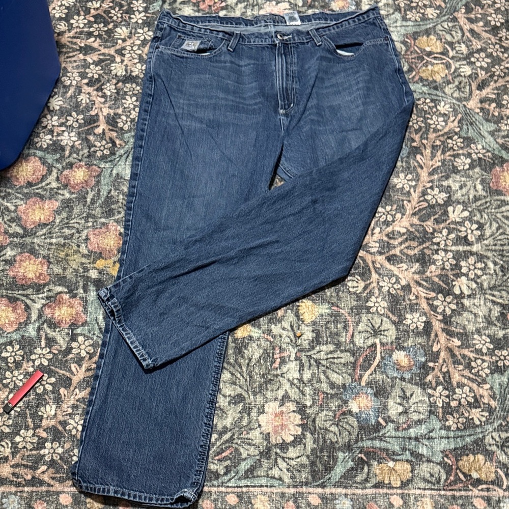 Cinch Men's Dark Blue Straight Jeans